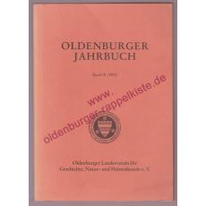 Oldenburger Jahrbuch 1991 Band 91 - Oldenbugrer Landesverein für Geschichte, Natur- und Heimatkunde e. V. (Hrsg)