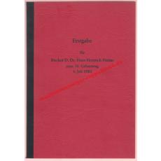 Festgabe für Bischof D. Dr Hans Heinrich Harms zum 70. Geburtstag. 4. Juli 1984 - Evangelisch-lutherischer Oberkirchenrat Oldenburg (Hrsg)