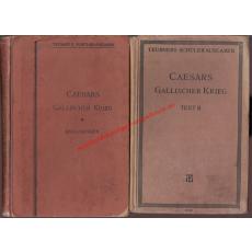 des C. Julius Caesar  Gallischer Krieg - Hilfsheft -  (1898) - Fügner,Franz (Hrsg)