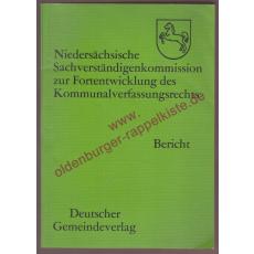 Niedersächsische Sachverständigenkommission zur Fortentwicklung des Kommunalverfassungsrechts : April 1978  -  Niedersächs. Minister d. Innern (Hrsg)