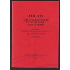 Ordo missae celebrandae et divini officii persolvendi: Secundum calendarium romanum generale pro anno liturgico 1993-94