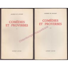 Comédies et Proverbes Tome 1 et Tome 2 (1949) - de Musset ,Alfred