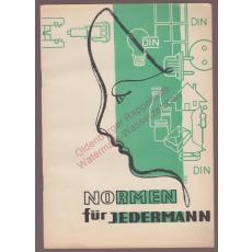 Normen für Jedermann - Werbeschrift (um 1952) - Rationalisierungs-Kuratorium der Deutschen Wirtschaft (RKW) (Hrsg)