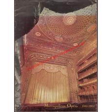 1961 Metropolitan Opera House Program 