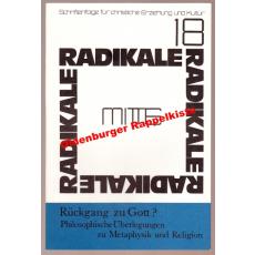 Rückgang zu Gott?  - Salaquarda, Jörg [Hrsg.]