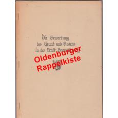 Die Bewertung des Grund und Bodens in der Stadt Braunschweig (1950)  - Prof. Göderitz