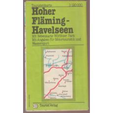 Hoher Fläming, Havelseen 1 : 120 000. Touristenkarte ° -