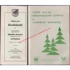 Führer und Wanderkarte Hahnenklee-Bockswiese (Oberharz) 1.25000 ( ca.1970) - Reise - und Verkehrsbüro Erwin Bertsch (Hrsg)