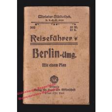 Reiseführer Berlin-Umgebung mit einem Plan ( um 1906)