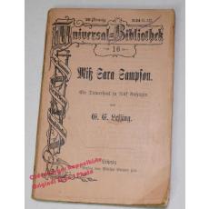 Miß Sara Sampson: Ein Trauerspiel in fünf Aufzügen = RUB 16 (1867) - Lessing, Gotthold Ephraim