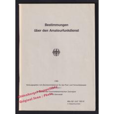 Bestimmungen über den Amateurfunk(1985)  - Fernmeldetechn.Zentralamt (bearb.)