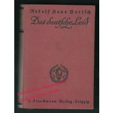 Das deutsche Leid (1924)  - Bartsch, Rudolf Hans