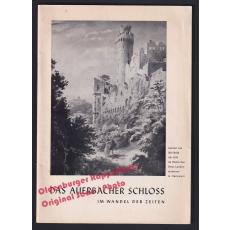 Das Auerbacher Schloss im Wandel der Zeiten = Burg Auerburg (1965)