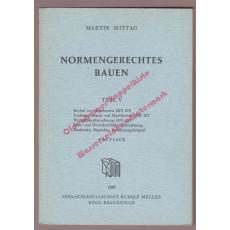 Normengerechtes Bauen (1959)  - Mittag, Martin