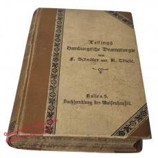 Lessings Hamburgische Dramaturgie (1895)  - Schröter/ Thiele