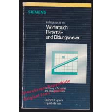 Wörterbuch Personal- und Bildungswesen: Deutsch-Englisch  - O'Flanagan, Rory