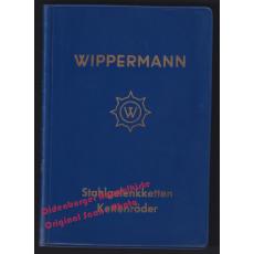 Wippermann Präzisions-Stahlgelenkketten und Kettenräder 1959 