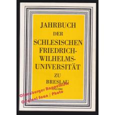 Jahrbuch der Schlesischen Friedrich-Wilhelms-Universität zu Breslau  XXI/1980