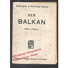 Der Balkan (Maßstab 1:2 Millionen) (1940)