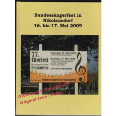 Bundessängerfest in Nikolausdorf 16. bis 17. Mai 2009