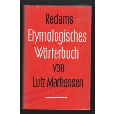 Etymologisches Wörterbuch der deutschen Sprache (1966)  - Mackensen, Lutz