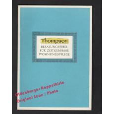 Thompson: Beratungsfibel für zeitgemässe Wohnungspflege (um 1960)