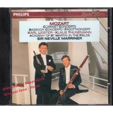 Mozart: Clarinet Concerto - Bassoon Concerto - Fagottkonzert *  Sir Neville Marriner