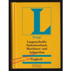 Langenscheidts Fachwörterbuch Maschinen- und Anlagenbau ENGLISCH  - Krupp Fördertechnik