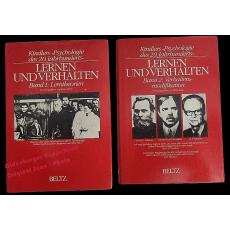 Lernen und Verhalten: Bd.1 Lerntheorien & Bd 2. Verhaltensmodifikation - Zeier, Hans (Hrsg)