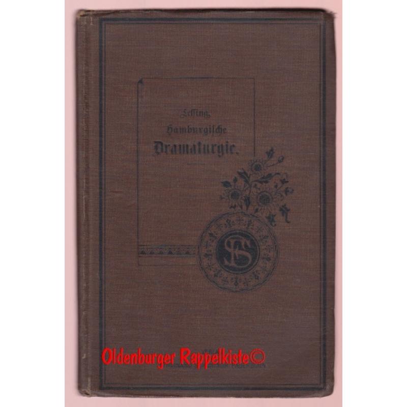 Hamburgische Dramaturgie ( 1901) - Lessing, Gotthold Ephraim