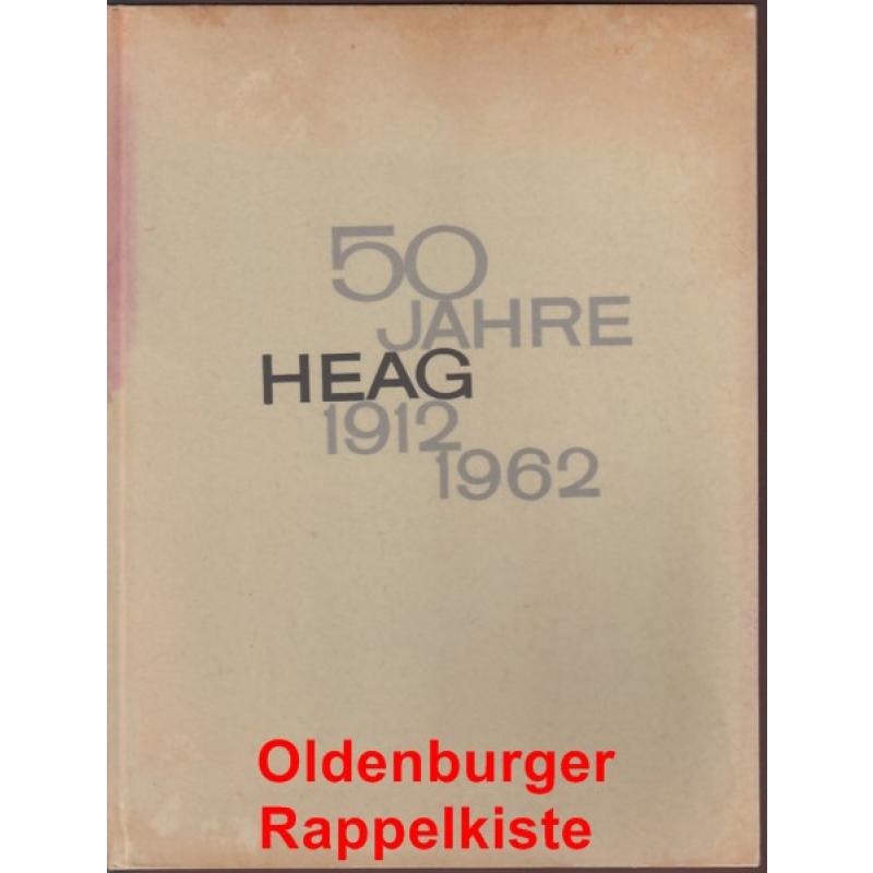 50 Jahre HEAG  1912 - 1962 - HEAG