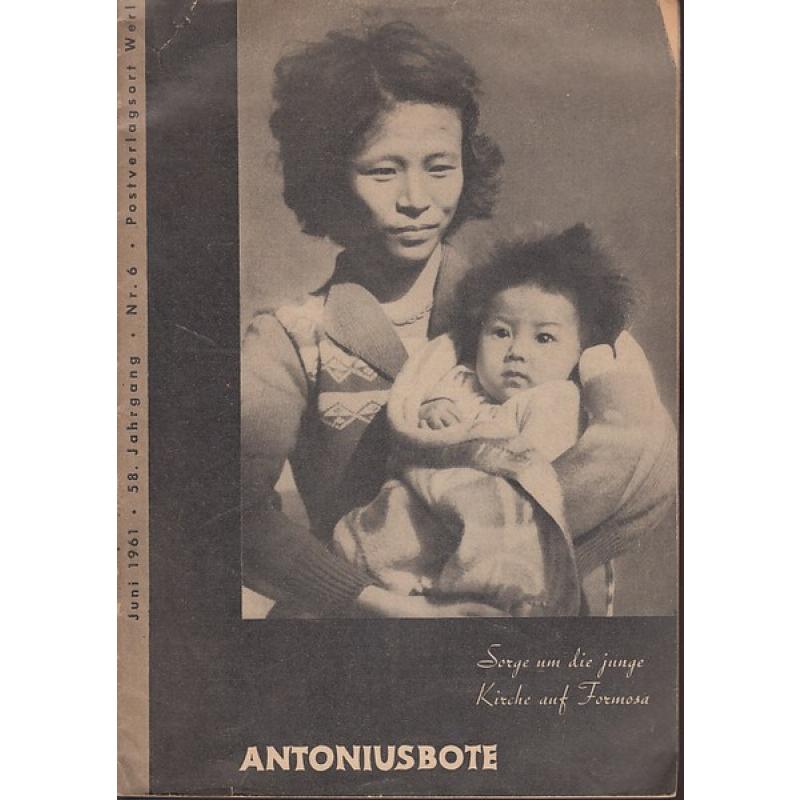 Antoniusbote: Sorge um die junge Kirche auf Formosa 1961 -