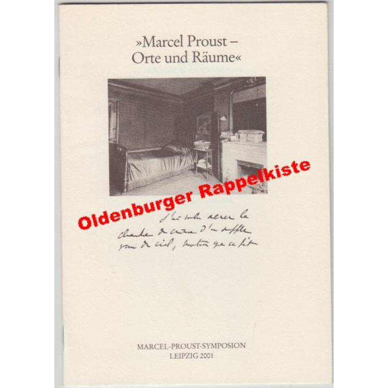  - Symposium der Marcel Proust Gesellschaft 2001 - Marcel Proust Gesellschaft