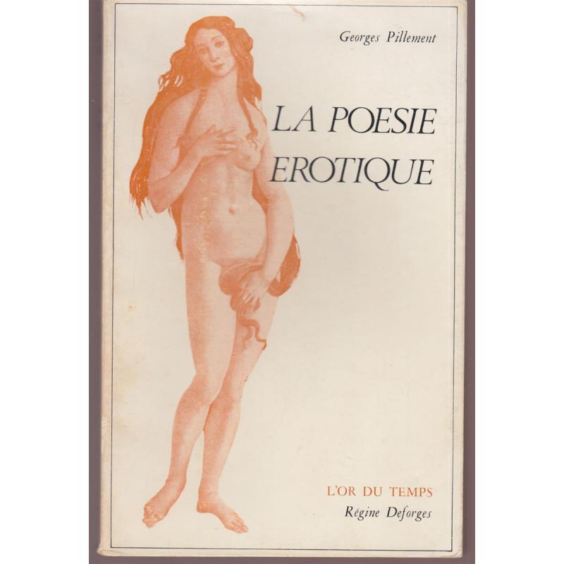 La poésie érotique (1970) - Pillement,Georges