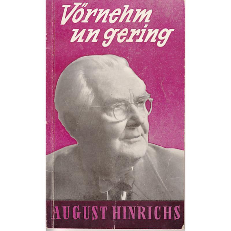 Vörnehm un gering  1959 - Hinrichs, August