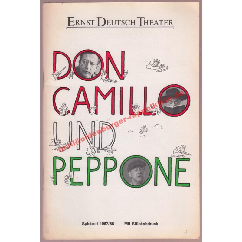 Programmheft 1986/87  DON CAMILLO und PEPONE ° (mit Stückabdruck) - Ernst Deutsch Theater (Hrsg)