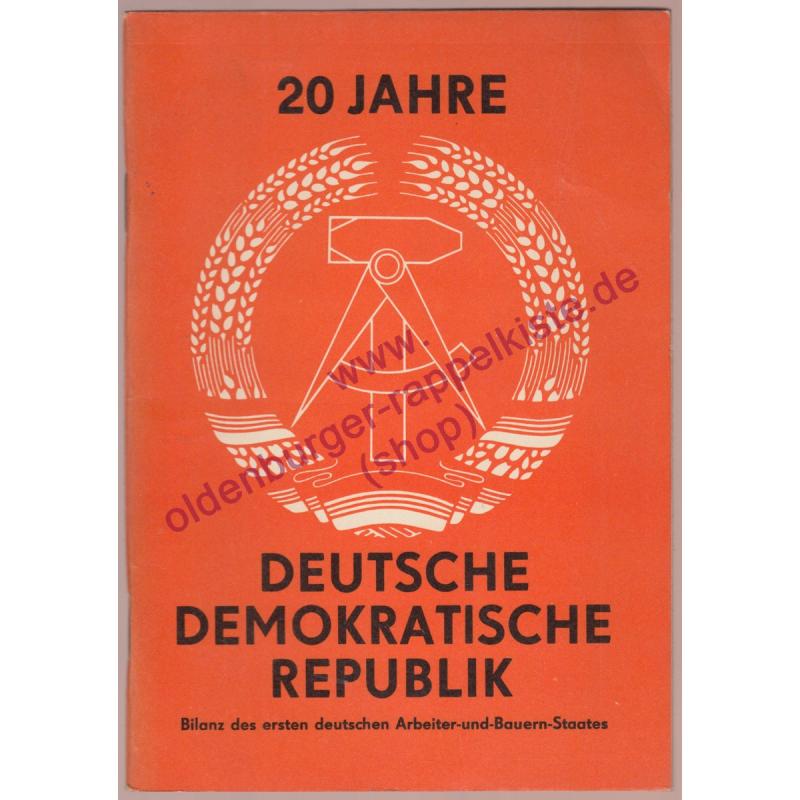 20 Jahre Deutsche Demokratische Republik (1969)  - Seifert, Karl-Dieter