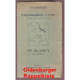 St. Blasien und Umgebung (1955)  - Landesvermessungsamt Baden-Württemberg