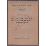 Kontrast und Polarität in den Charakterbildern Shakespeares = Schweizer anglistische Arbeiten Bd. 22 (1951) - Fricker, Robert