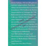 Nachrichten aus dem Inneren der Justiz - Vultejus, Ulrich