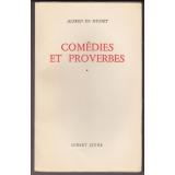 Comédies et Proverbes Tome 1 et Tome 2 (1949) - de Musset ,Alfred