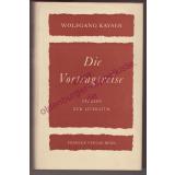 Die Vortragsreihe: Studien zur Literatur (1958) - Kayser, Wolfgang