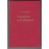 Von allerlei und allerhand  (1968) - Rehwinkel, Edmund