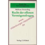 Recht der offenen Vermögensfragen - Försterling, Wolfram