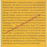 Problemlösender Unterricht IV: in verschiedenen Fächern - Lange/Freytag (Hrsg)