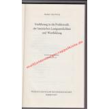 Einführung in die Problematik der lateinischen Lautgesetzlichkeit und Wortbildung (1968) - Skutsch, Franz