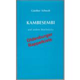 Kambesembi und andere Bruchstücke (sign.) & Spätes Licht in der Dämmerung & Werbung oder Reklame  - Schwab, Günther