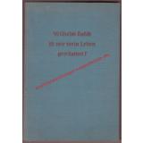 Ist mir mein Leben geträumet? Briefe eines Einsiedlers (1935) - Busch, Wilhelm