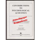 Contributions to psychological acoustics results of the eighth Oldenburg Symposium on Psychological Acoustics  - Schick, August [Hrsg.]