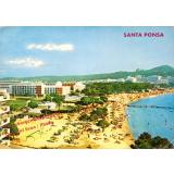 AK SANTA PONSA - Mallorca * gelaufen * 1970er * Strand - Hotel